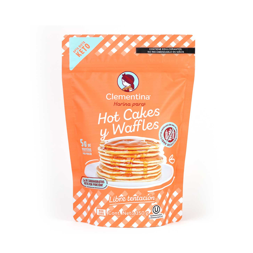 Clementina - Harina para hot cakes keto - O·MART